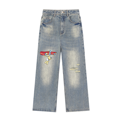 Cute,Trendy,Distressed,Jeans,Pants,Denim,Fun,Wild