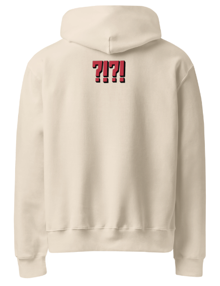 "Bark!!" Oversized Heavyweight Hoodie