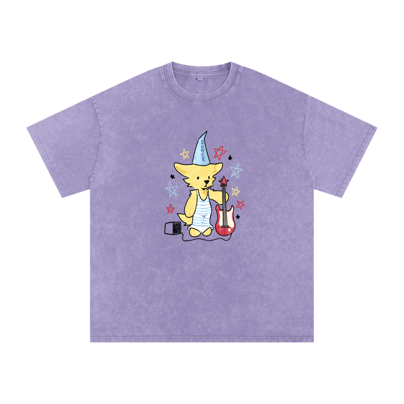 Washed,Silly,Faded,Whimsical,Cute,T-Shirt