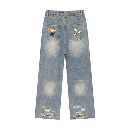Cute,Trendy,Distressed,Jeans,Pants,Denim,Fun,Wild