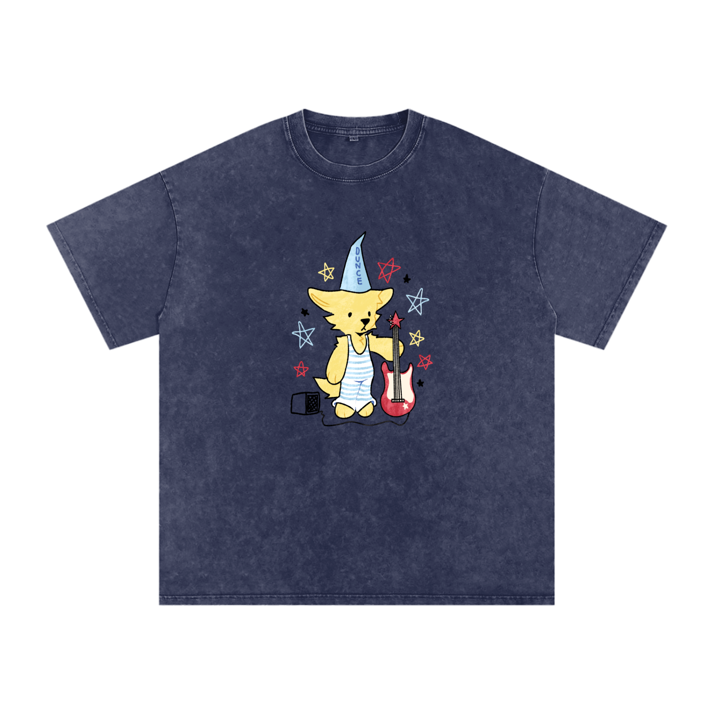 Washed,Silly,Faded,Whimsical,Cute,T-Shirt